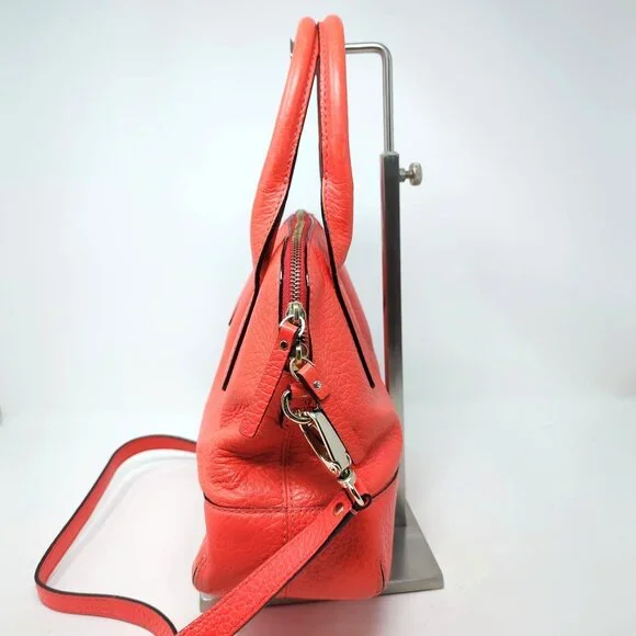 Kate Spade Orange Purse Bag Top Handle Crossbody Satchel - Picture 3 of 16